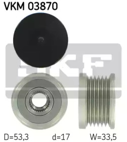 Механизм свободного хода SKF VKM 03870